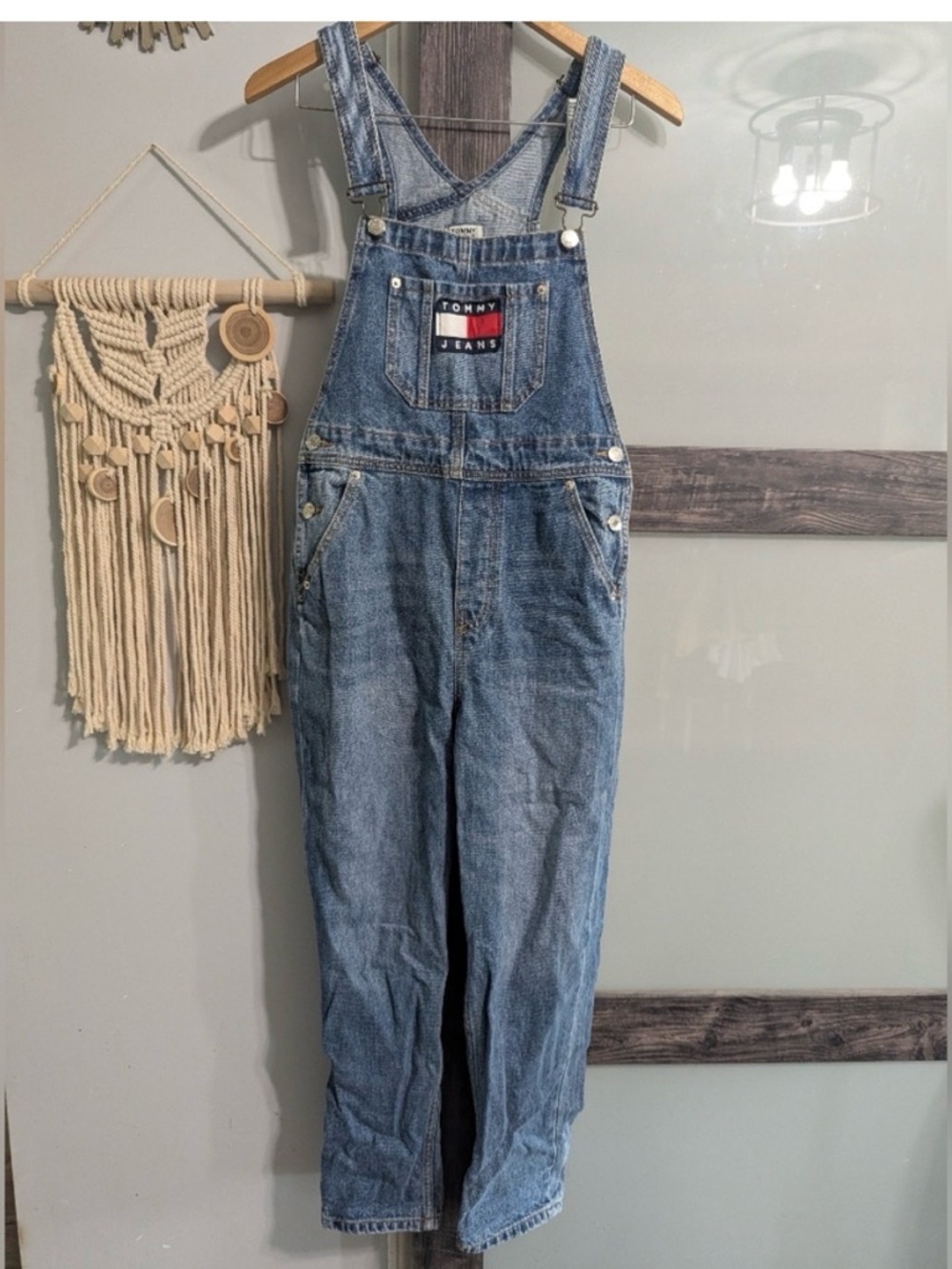 Vintage Inspired Tommy Hilfiger Overall Bibs